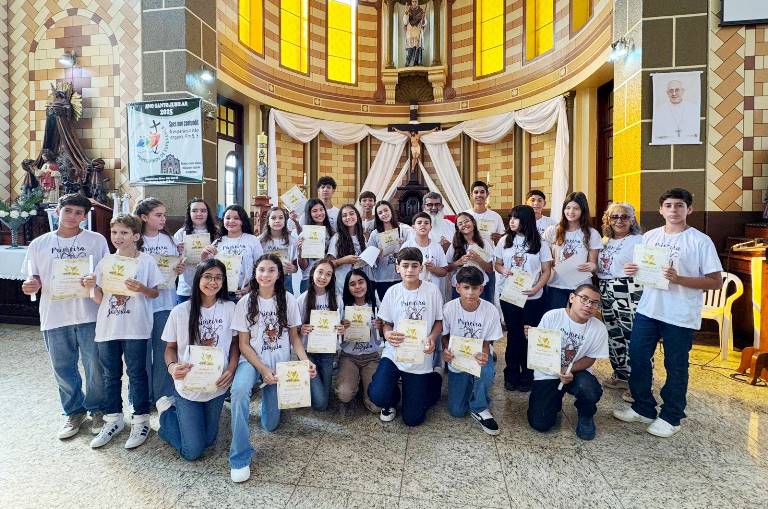 Bela Vista: Catequista agradece a Deus e às famílias pela missão de evangelizar crianças