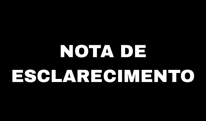 Bela Vista: Nota de Esclarecimento