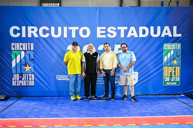Etapa do campeonato de Jiu-jitsu realizada em Jardim é destaque na imprensa nacional