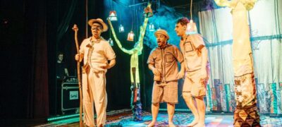 Grupo UBU apresenta peça “Pelega e a Porca Prenha” na Aldeia Marçal de Souza