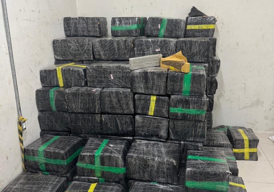 PF e PM apreendem mais de 2,5 toneladas de maconha em Bela Vista/MS
