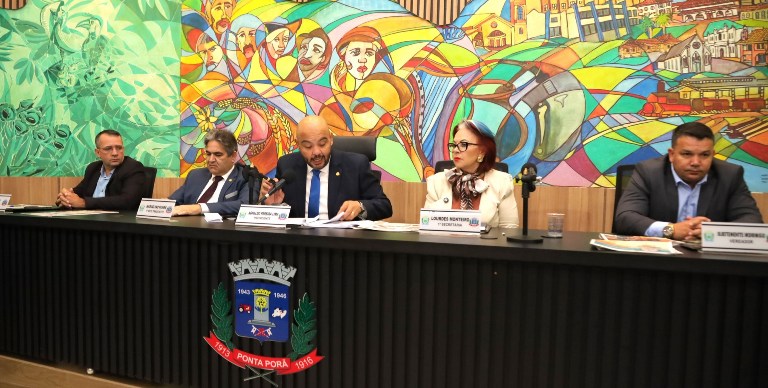 Câmara Municipal de Ponta Porã realiza sessão ordinária nesta 3ª feira, 06