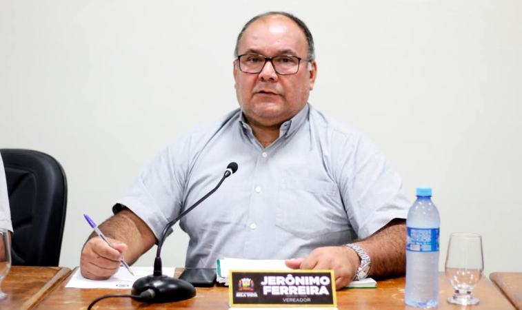  Jeronimo Ferreira cobra melhorias na infraestrutura de escola Pedro Ajala e posto de saúde do Erva Mate
