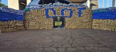 DOF recupera veículo furtado em Pernambuco com mais de uma tonelada de drogas em Maracaju