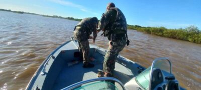 PMA continua fiscalização intensa na fronteira com Porto Murtinho visando ao combate à pesca predatória