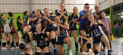 Caracol vence amistosos contra Escolinha da Sejel de Bela Vista no voleibol.