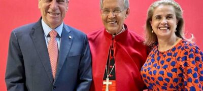 Paulo Corrêa celebra reconhecimento ao padre Luigi Favero com título de Doutor Honoris Causa