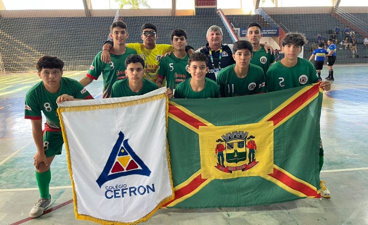 Futsal: Time de Bela Vista conquista 3º lugar nos Jogos Escolares da Juventude de MS