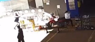 Homem com mais de 8 passagens por violência doméstica atira em ex-esposa em posto de gasolina