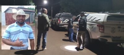 Homem mata desafeto, atira contra vigia na fuga e rouba ciclista em Rio Brilhante