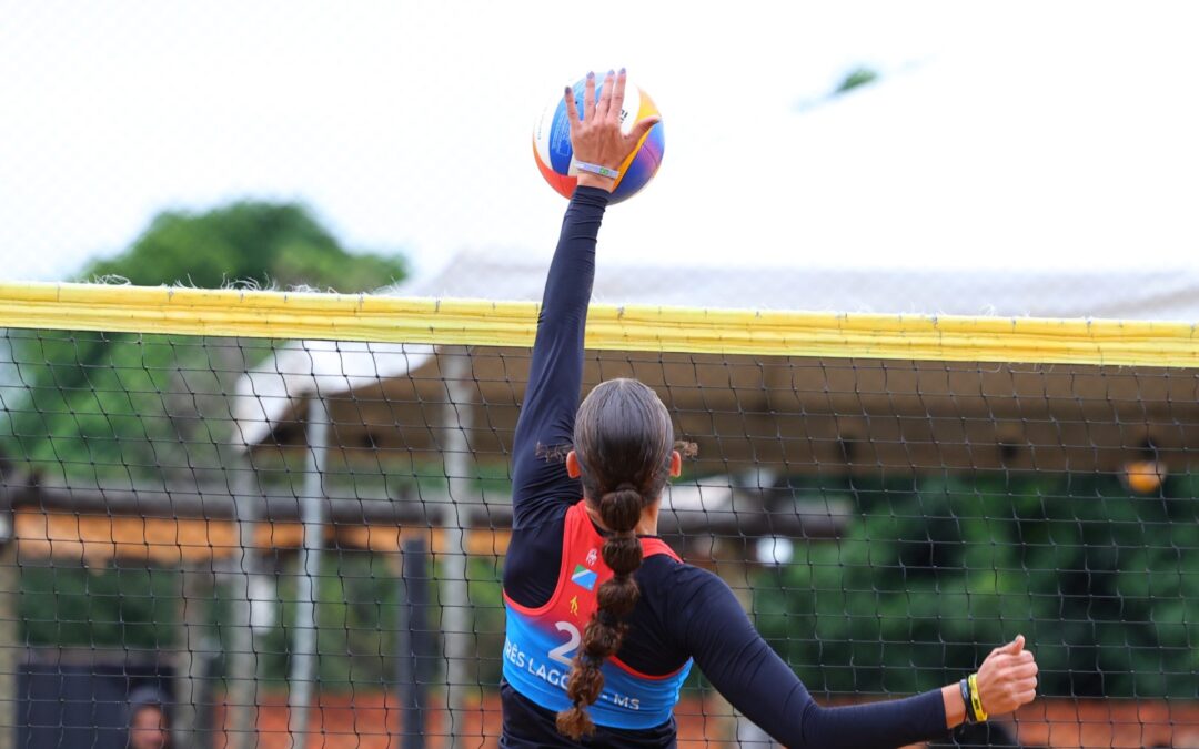 Vôlei de praia registra recorde de participação nos Jogos Escolares da Juventude de MS