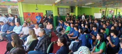 Ponto de Entrega Voluntária de resíduos inova e traz conceito educativo em escola estadual de MS