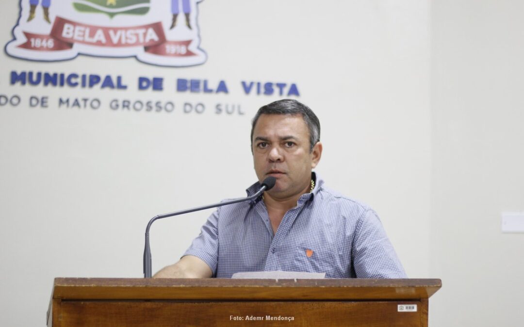 Vereador Geferson Vieira solicita melhorias em Ruas de Bela Vista