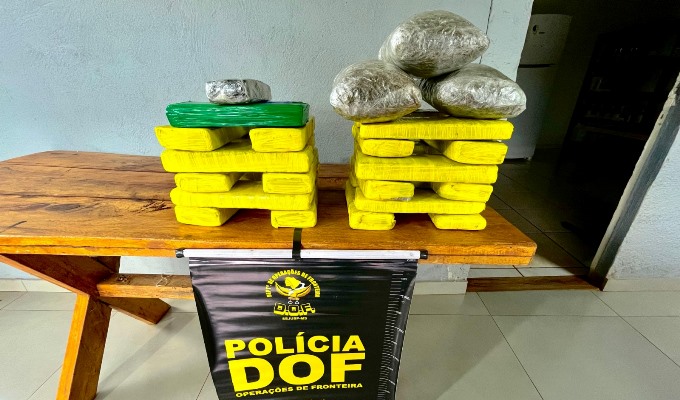 Mulher que seguia com droga para Tacuru é presa pelo DOF em Paranhos