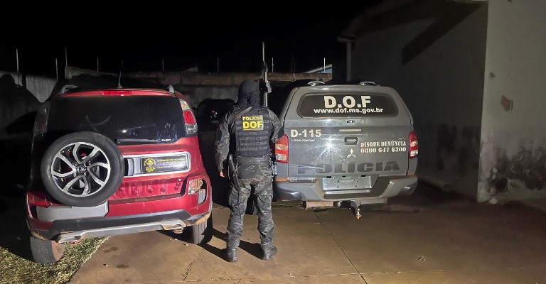 Veículo furtado no Rio Grande do Sul é recuperado pelo DOF em Japorã