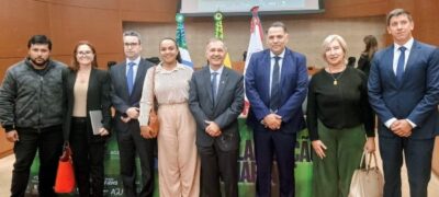 Representantes de Porto Murtinho participam do 2° Simpósio Estadual de Regularização Fundiária, realizado em Campo Grande