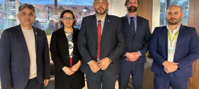 Vereadores de Ponta Porã participam de agenda em Assunção sobre aeroporto binacional