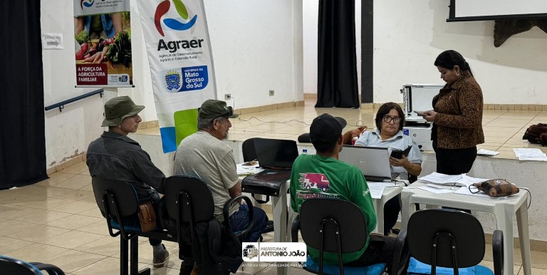 AGRAER em Ação leva serviços do INSS à zona rural de Antônio João