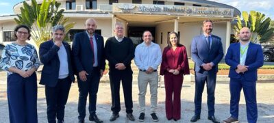 Aeroporto Binacional: comitiva da fronteira avança tratativas em Assunção