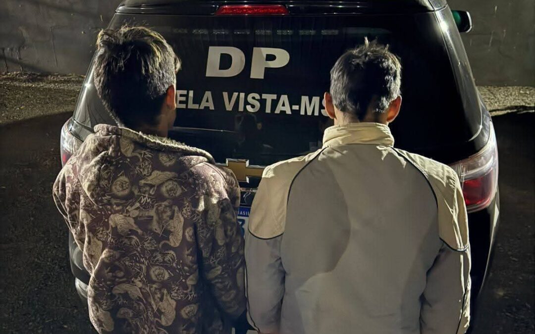 Polícia Civil de Bela Vista prende autores de furtos em série