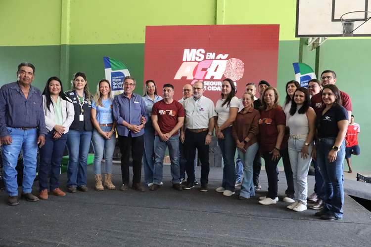 Aldeia Alves de Barros recebe o Programa MS em Ação: Segurança e Cidadania com presença de autoridades e serviços essenciais