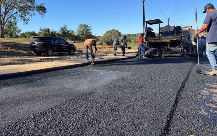 Caracol realiza seu primeiro asfalto rural e inicia um novo ciclo de desenvolvimento