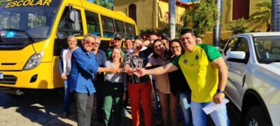Porto Murtinho reforça frotas da saúde e educação com doações do Governo do Estado e senadora Tereza Cristina