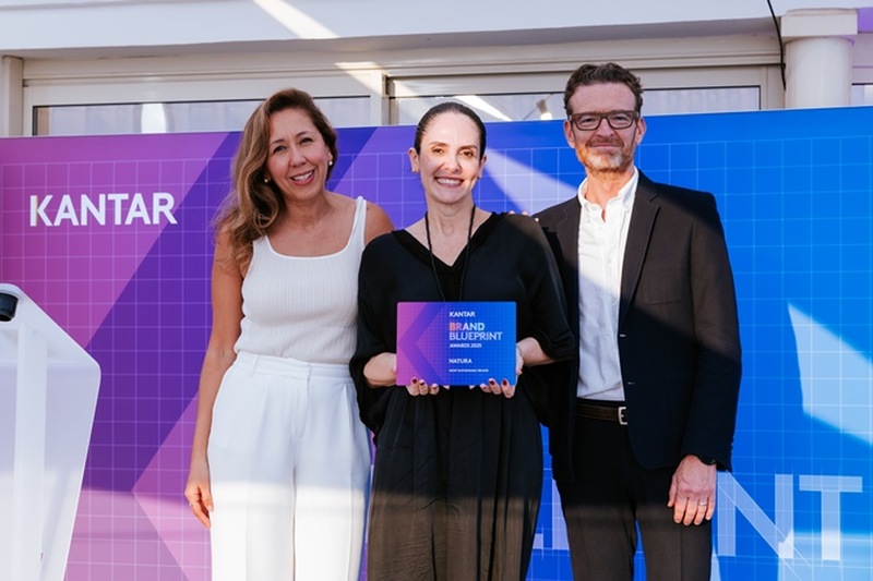 Natura é reconhecida como a Marca Mais Sustentável do Mundo em premiação da Kantar durante o Festival de Cannes Lions
