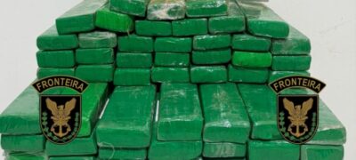 Carro furtado em Curitiba é recuperado pelo DOF com mais de 50 quilos de drogas