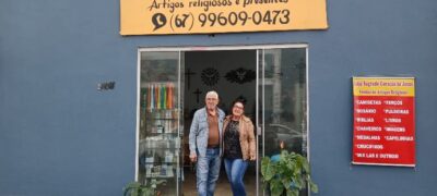 Loja Sagrado Coração de Jesus é reinaugurada em novo endereço em Bela Vista