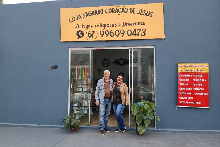 Loja Sagrado Coração de Jesus é reinaugurada em novo endereço em Bela Vista