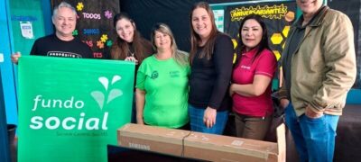 Fundo Social Sicredi Centro-Sul MS doa Smart TV para fortalecer atividades do Serviço de Convivência e Fortalecimento de Vínculos