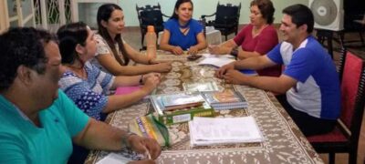 Equipe Diocesana da Iniciação à Vida Cristã realiza visitas e reuniões em Bela Vista