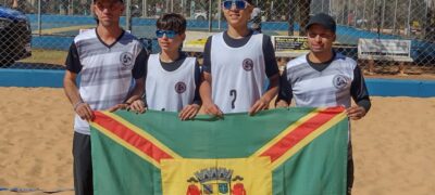 Dupla do Colégio IEBV conquista ouro nos JEMS 2025 e vai representar o MS no Brasileiro de Vôlei de Praia