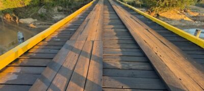 Prefeitura de Caracol entrega mais uma ponte recuperada após danos das grandes chuvas