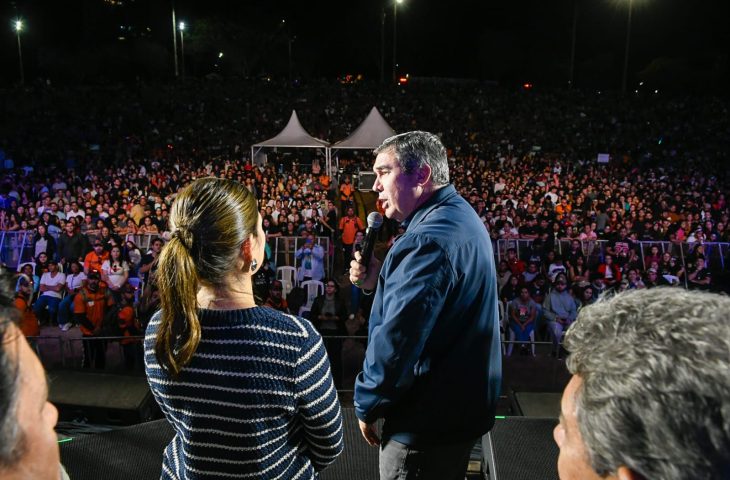 Com apoio do Governo do Estado, Marcha para Jesus reúne milhares de jovens em Campo Grande