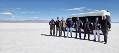 Jornalistas enfrentam temperaturas extremas para revelar os bastidores da Rota Bioceânica