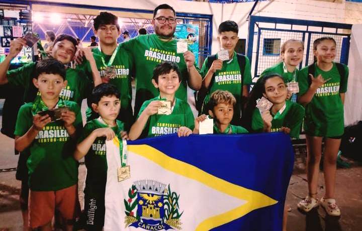 Atletas de Caracol brilham no Campeonato Brasileiro de Jiu-Jítsu em Campo Grande