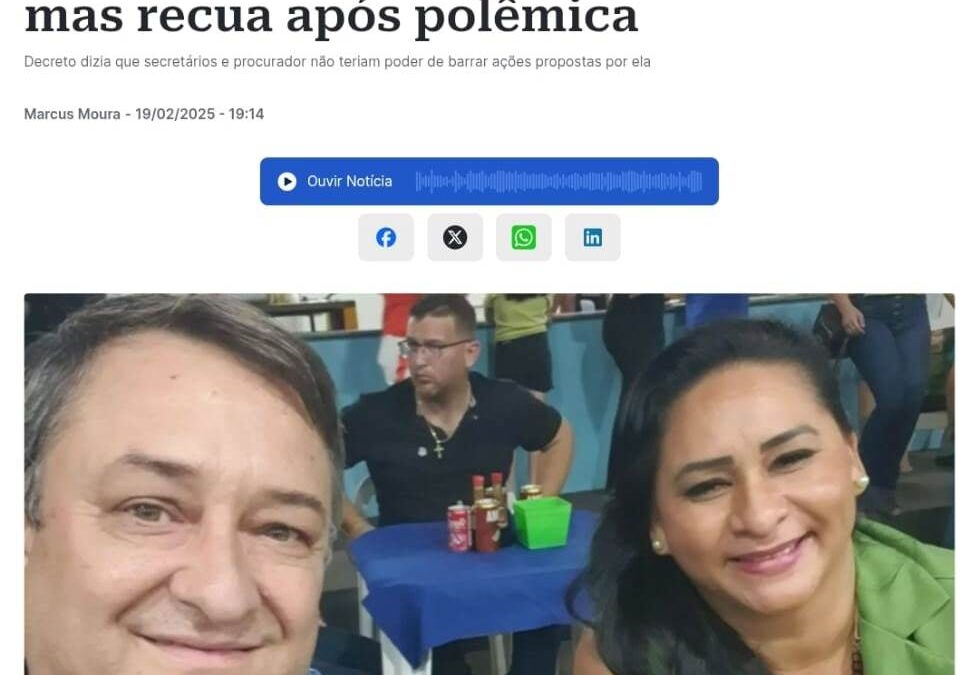 Vice-prefeito some da cena política e gestão de São Gabriel do Oeste acumula polêmicas em apenas 7 meses