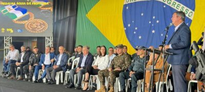 DOF realiza entrega da medalha Águia da Fronteira a 32 agraciados