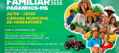 Paranhos recebe lançamento do Plano Safra da Agricultura Familiar nesta sexta-feira