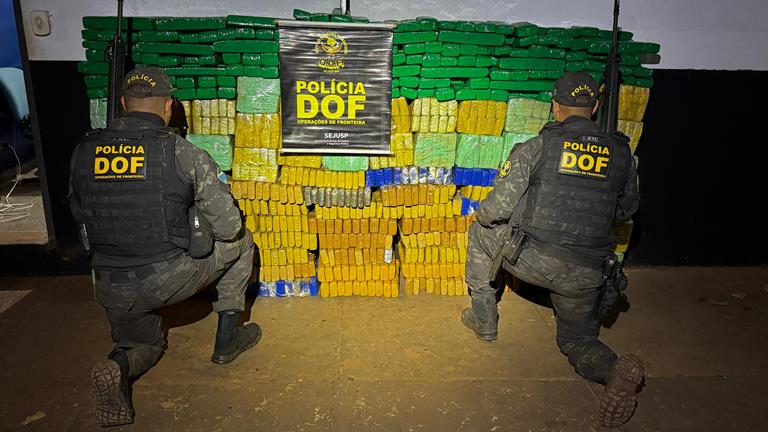 Ponta Porã: DOF apreende mais de 900 quilos de drogas em entreposto