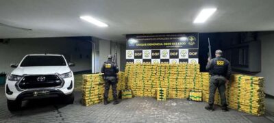 DOF apreende mais de 2,1 toneladas de drogas que seriam entregues em Dourados