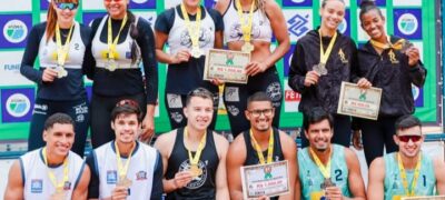Circuito Estadual de Vôlei de Praia: Bela-vistenses são destaques na 3ª etapa em Campo Grande.