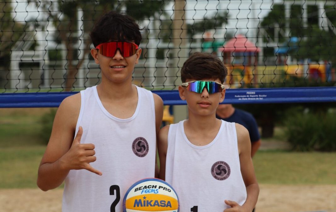 Caracol sediou a 1ª etapa do 3º Circuito Escolar de Vôlei de Praia