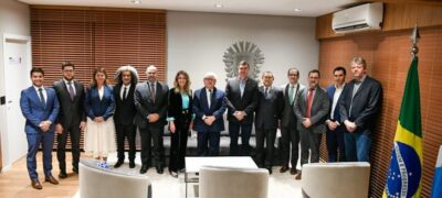 Autoridades do Judiciário conhecem potencial da Rota Bioceânica em apresentação na Governadoria