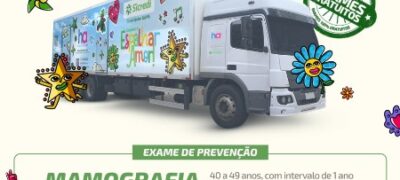 Unidade Móvel do Hospital de Amor realiza exames de mamografia em Itahum