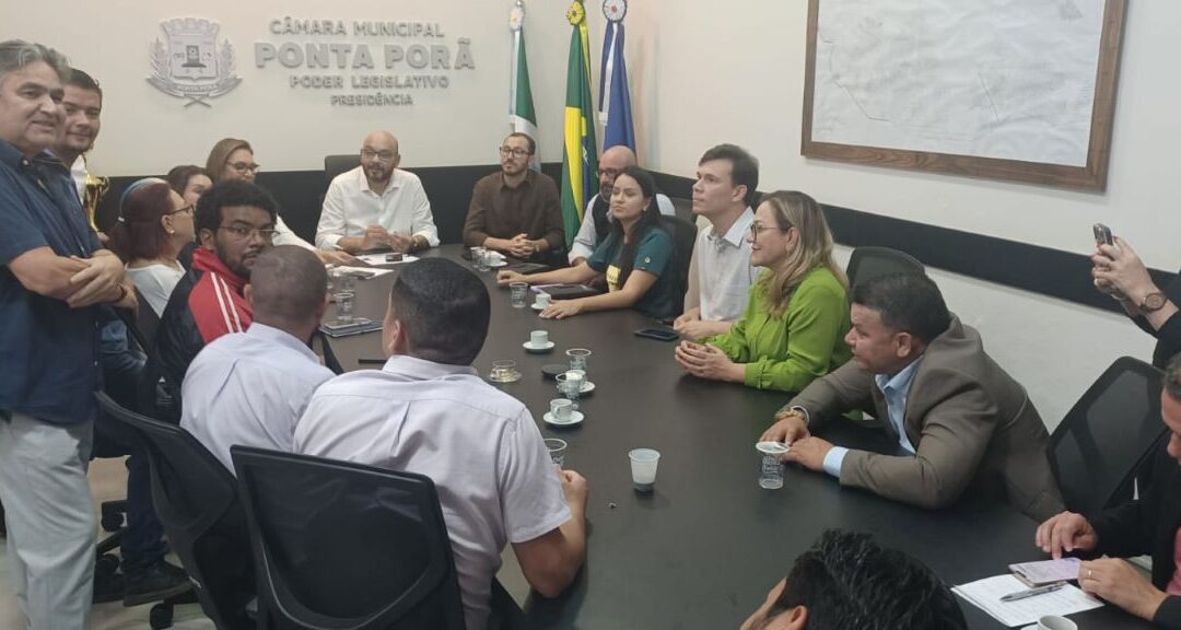 Vereadores de Ponta Porã conhecem detalhes da ação “Prefeitura mais Perto de Você”