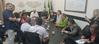 Vereadores de Ponta Porã conhecem detalhes da ação “Prefeitura mais Perto de Você”