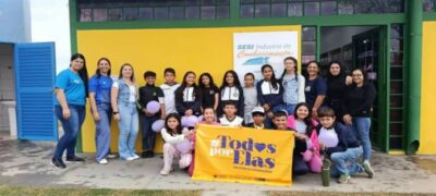 Campanha Agosto Lilás mobiliza crianças e adolescentes em Caracol